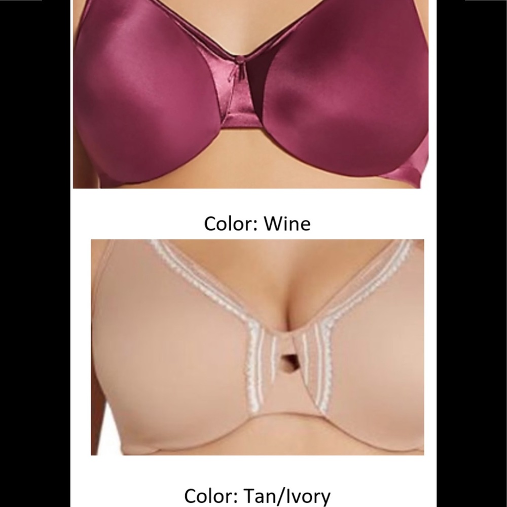 Olga bras 38DD set of 3, underwire